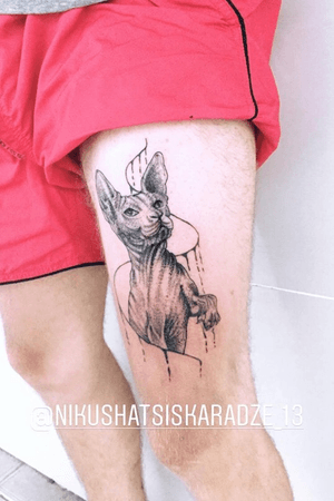 #sphynxtattoo #tattootbilisi #tattooGeorgia #davetattart