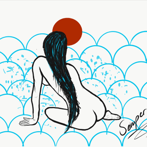 Naked woman by Semper. #nakedwoman #woman #womantattoo #sexy #blackandgrey  #blackwork #Semper #mandalatattoostudio 