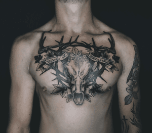 Chest deer done by me