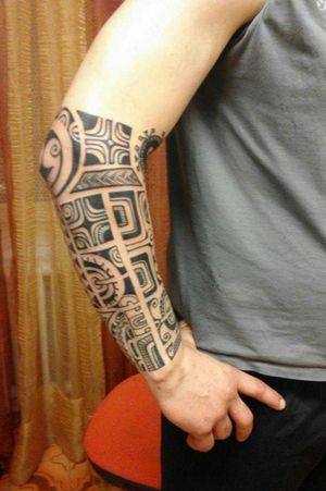 Freehand tattoo,estilo maori