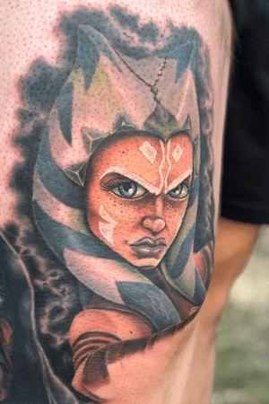 Ashoka from clone wars tattoo