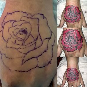 Rose for the lady#GasHouseInk #423Ink #InkbyT.C.Brody