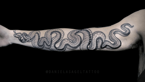 Work in progress • tattoos@danielasagel.com • #danielasageltattop #snake #snaketattoo #serpent #serpenttattoo #schlange #serpente #workinprogress #inprogress