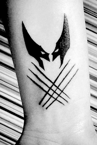 Wolverine symbol tattoo  Wolverine tattoo Marvel tattoos Tattoos