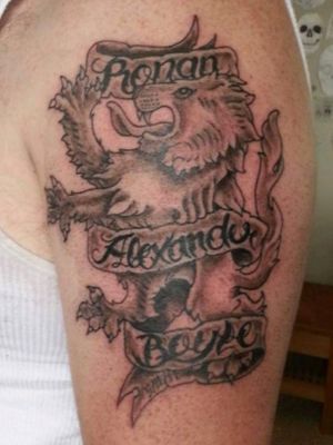 Way back one from 2016. Lion Rampant 🤙