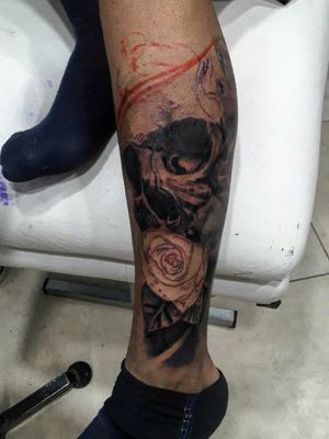 Skull and Rose