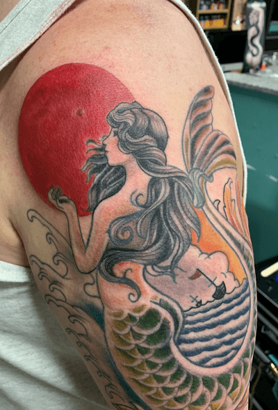Neo tradional mermaid