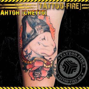 Anton Ghetto,  old school tattoo 