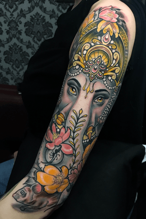 Lord Ganesha, two sessions.