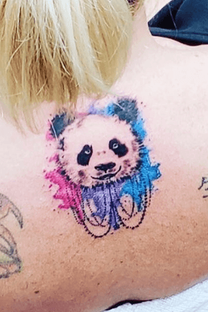 Watercolor panda 