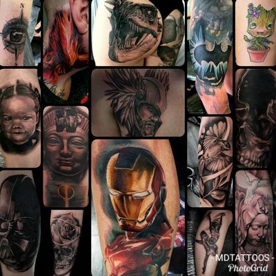 Selection of work from this year #realism #realistic #ironman 