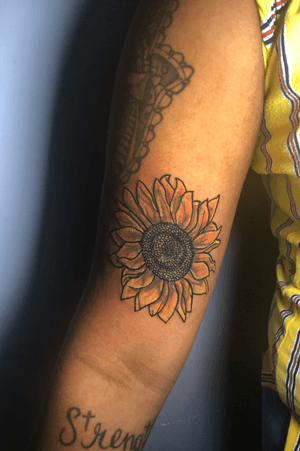 A beautiful #coverup #sunflower 