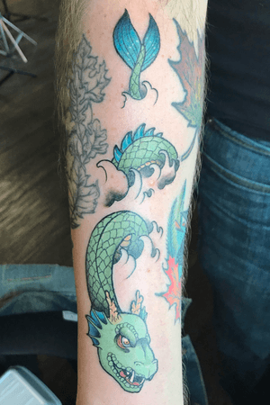 Custom colored project - The Legend of the Ogopogo 