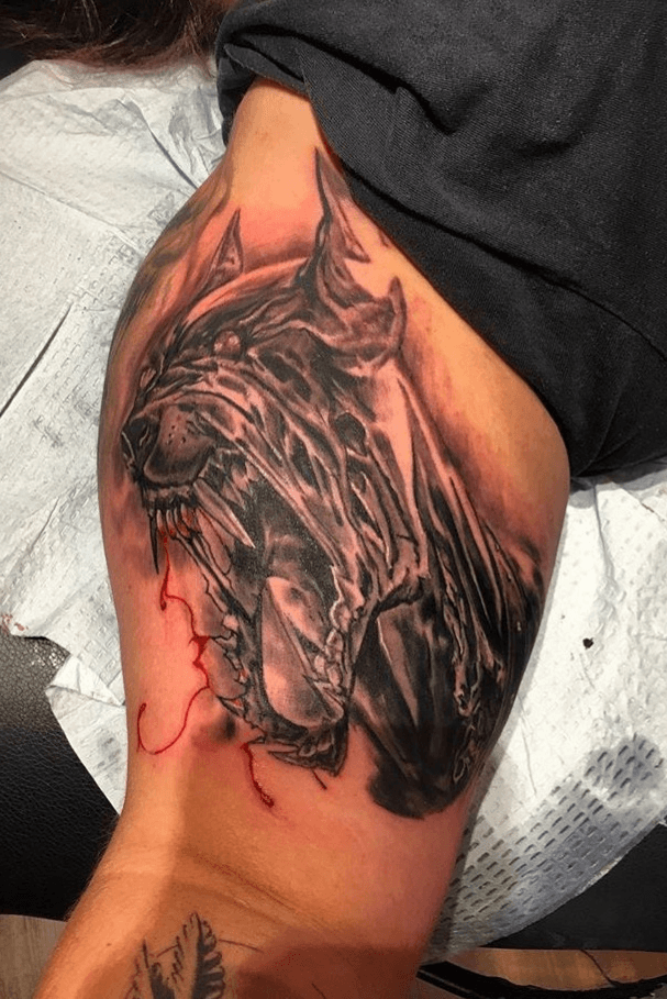 Strong Powerful Panther Tattoo  Tattoo for a week