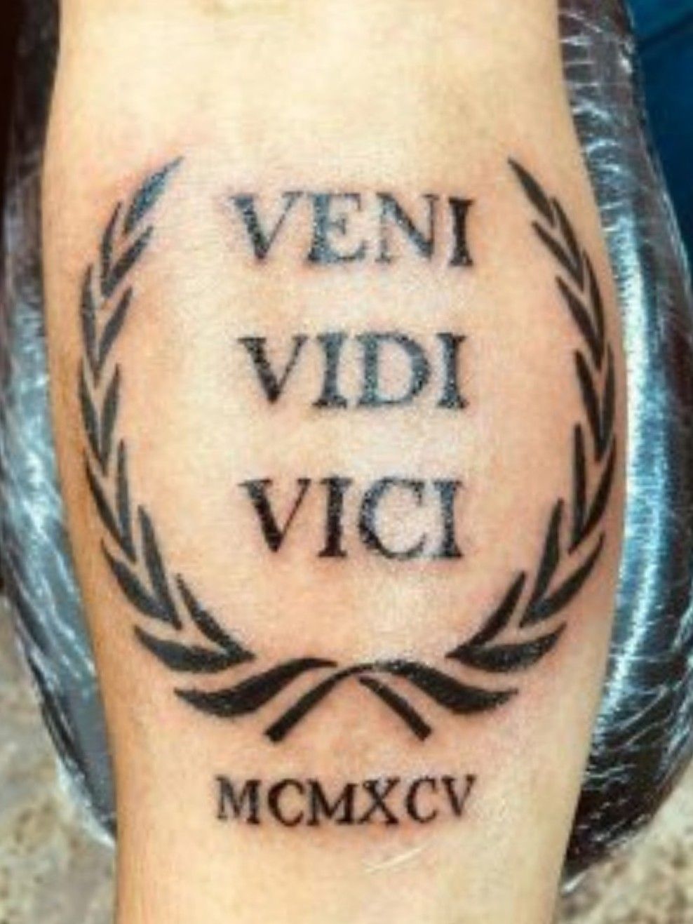 Veni vidi vici tattoo cannot be mistake whether you are men or women