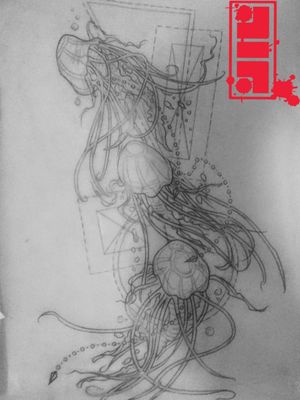 Jellyfish tattoo available if anyone's interested, vision to create pastel color palette for this piece. Book a consultation today, greater Vancouver area and serving. Thanks for looking. #jellyfishtattoo #jellyfish #legtattoos #legtattoo #legtatt #Futuristic #neo #illustrative #graphic #style #original #custom #byjncustoms 