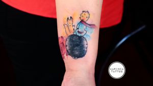 Little Prince 🌔Instagram: @karincatattoo#littleprince #LePetitPrince #littleprincetattoo #watercolor #tattoo #tattoos #tattoodesign #tattooartist #tattooer #tattoostudio #tattoolove #ink #tattooed #girl #woman #dövme #istanbul #turkey #dövmeci #foxy