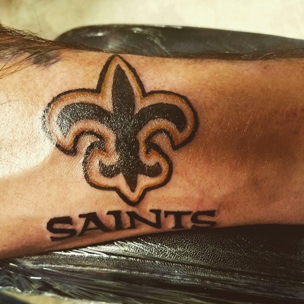 LSUNew Orleans Saints TATTOO  Voddie Adamcewicz  Flickr