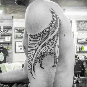 #freehand #maori #kirituhi #tattoo 