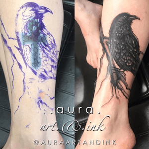 Cover up raven.