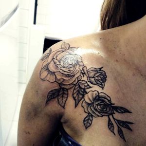 Tattoo Rose 🌹#rose#tattooart #RoseTattoos 