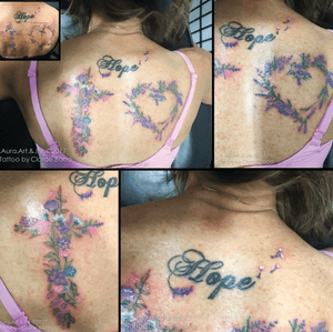 Hope, Faith and Love Tattoo by Clorae