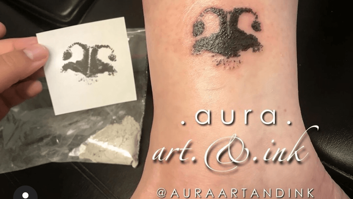 Tattoo uploaded by Aura Art & Ink • Nose imprint with ashes. • Tattoodo