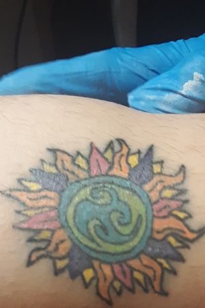 First color tattoo 