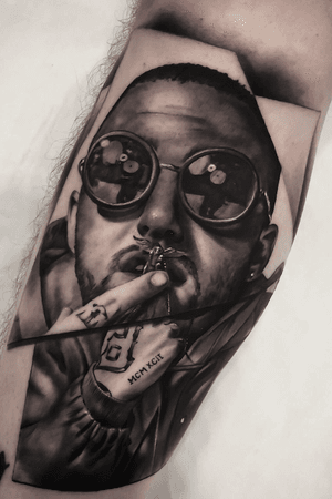 The late Mac Miller