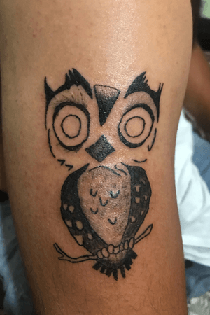 #tattoo #minimaltattoo #eskişehir #owl
