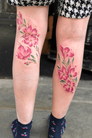 Cherry Blossom 🌸 #tattoo #tattoos #tatts #uk #nottingham #colourfultattoos #watercolourtattoo #flowertattoo #botanicaltattoo #cherryblossom #cherryblossomtattoo #artwork #art #colourful #colourfultattoos #artist #earthtones #flowers #colour #uktattoos #nottinghamtattoos #inked #ink #colours #floral #floraltattoo #tattooideas #tattoodesign #details #tattoodetails #greenpower #green 