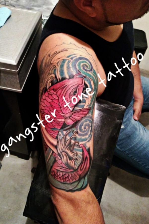 Tattoo from gangster Zone Tattoo