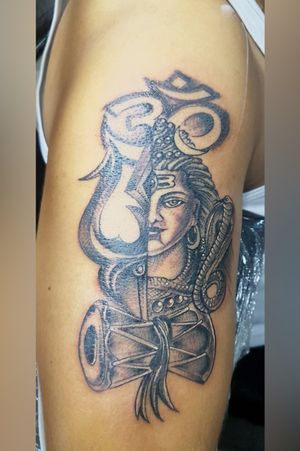 Shiv Ji Trishul Tattoo 