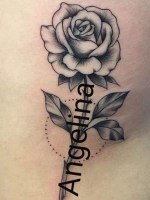 I would like to get this with the text in Lucinda Handwriting. Overall the size will be about 4" by 6". The rose will be red and the rest will be black.