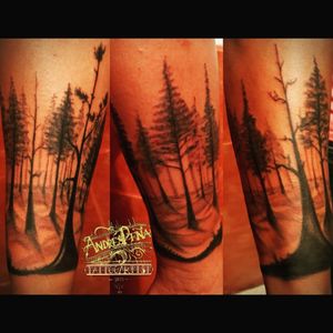 Forest half sleeve