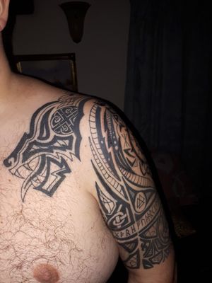 Tattoo uploaded by Scotty • #vikingtattoo #freehand #coverup • Tattoodo