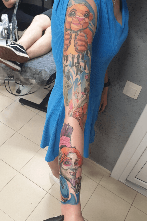Tattoo from Kleymo Minsk