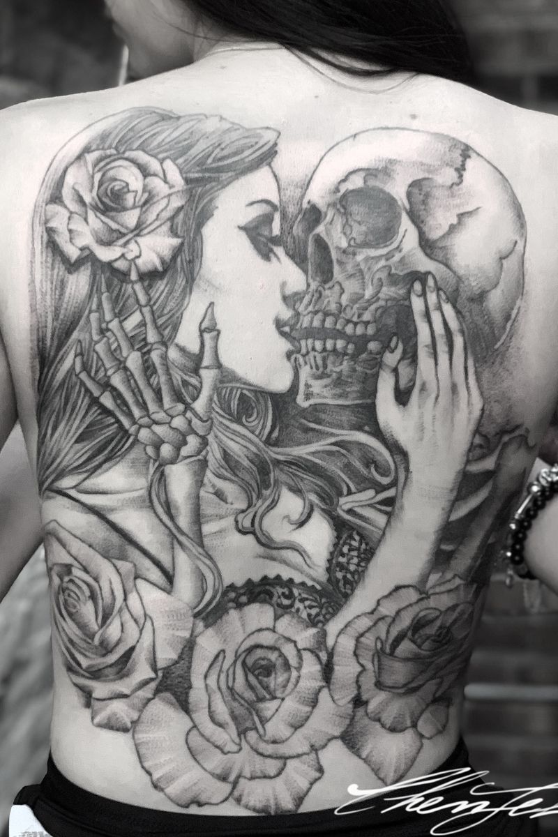 Tattoo uploaded by Chenjeh • Till death due us part • Tattoodo