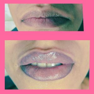 PMU Lip Liner and Lip Fill Tattoo Colors NPM Mauve and Blush
