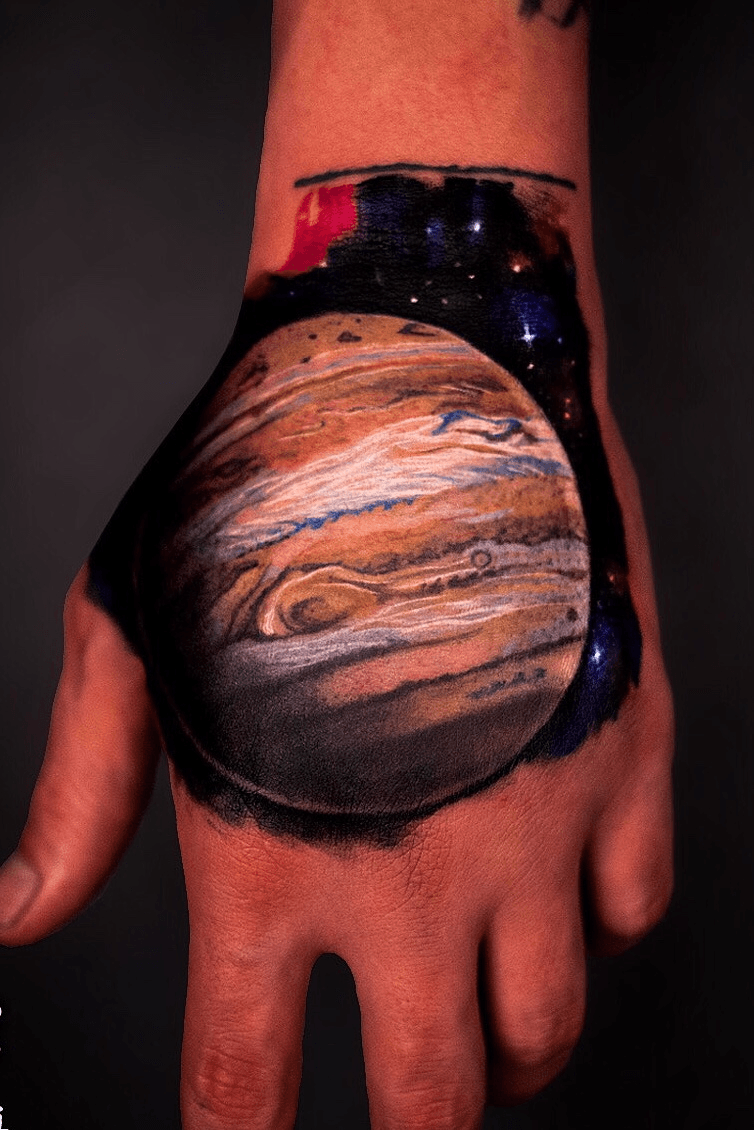 Solar System Temporary Tattoo  Set of 3  Tatteco
