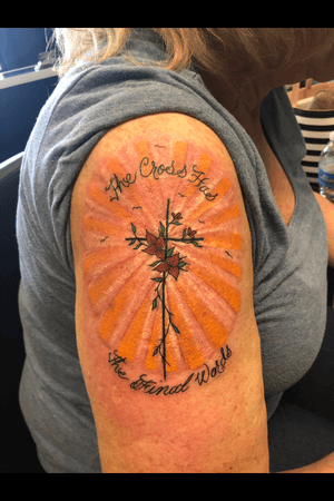 Faith tattoo color