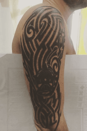 Tribal Tattoo By Adnan Sanni 