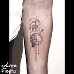 Time and its infinite maze... . For personal designs and booking; alperfiratli@gmail.com #geometrictattoo #geometric #colortattoo #colorful #minimal #tattoo #tattooartist #tattooidea #art #tattooart #tattoooftheday #ink #inked #customtattoo #customdesign #tattooist #dotwork #tattooisartmag #tattoo_artwork #linework #surreal #surrealism #cubism #abstracttattoo #abstractart #surrealart #hourglass #hourglasstattoo #helmet #maze