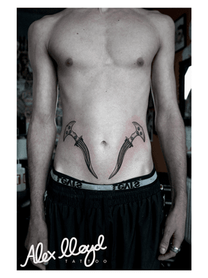 Bedouin dagger double scar cover up for Nath 