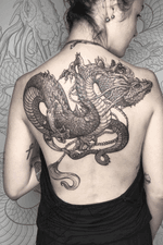 #dragon #tattoo #lescrow #art 