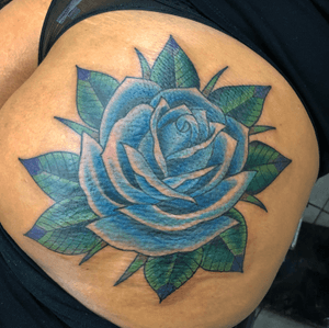 #rose #traditional #neotraditional #butttattoo