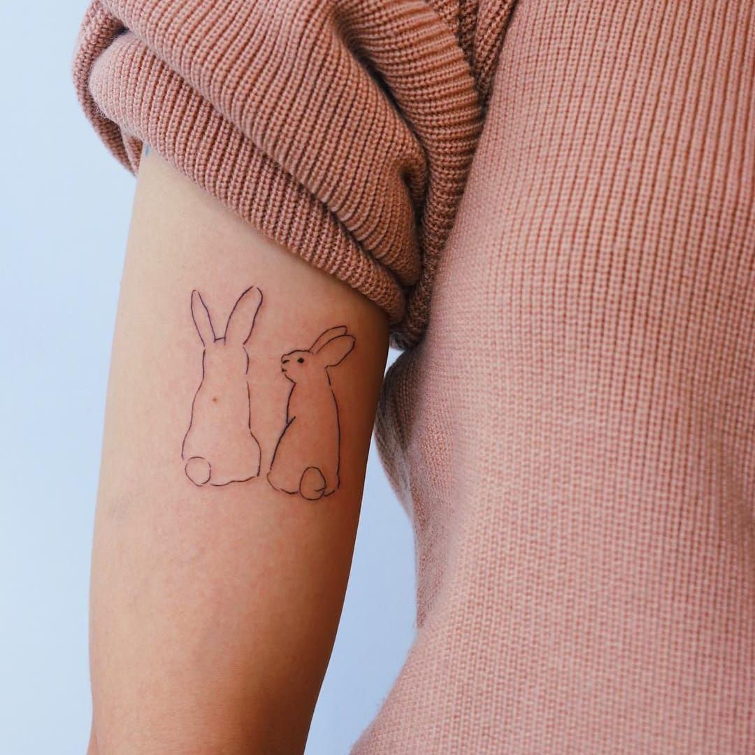 Photos - nude tatted rabbit Tattooed Ebony
