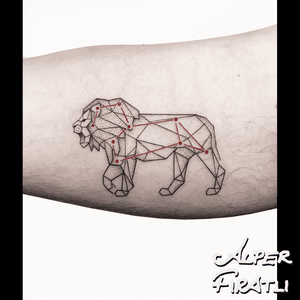 🦁 #leo ....For personal designs and booking;alperfiratli@gmail.com #geometrictattoo #geometric #colortattoo #colorful #minimal #tattoo #tattooartist #tattooidea #art #tattooart #ink #inked #customtattoo #customdesign #tattooist #dotwork #linework #surreal #surrealism #cubism #abstracttattoo #abstractart  #surrealart #lion #liontattoo #animaltattoo #horoscope #constellation #constellationtattoo 