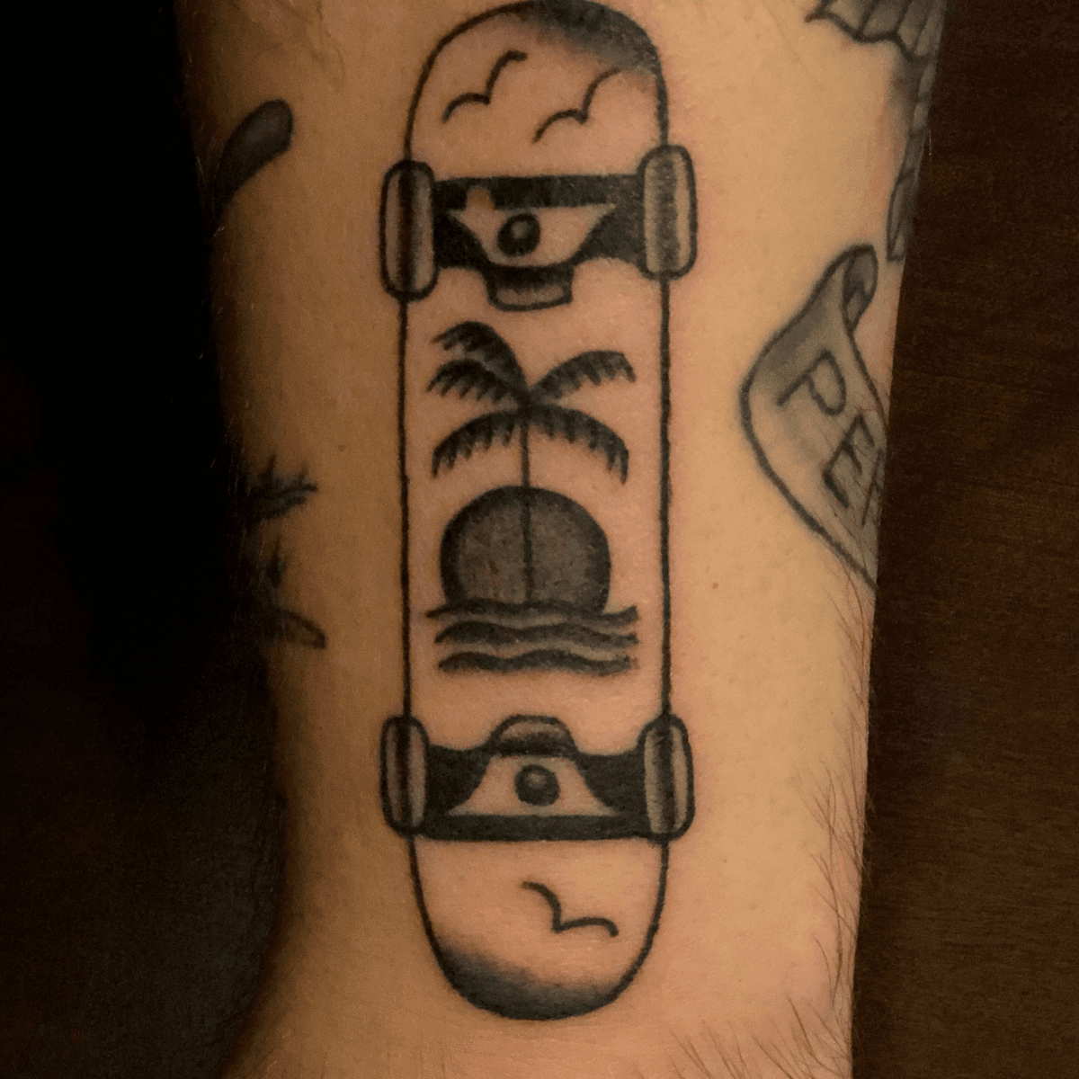 Tattoo uploaded by Stu Moss • Tony Hawk Professional Skateboarder by