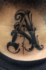 A on a coworkers neck back in hawaii. #empireinks #vitalitree #fkirons #hawaii #texas #dfw #dallas #fortworth #arlington #tattoo #tattoos #tattooed #tattooformen #tattooforwomen #tattoosformen #tattoosforwomen #inked #inkedup #blackandgray #artist #tattooideas #tattooist #tattoostyle #tattooer #tattoodesign #tattooartist #tattooart #tattoolife #art #bodymod #bodymods #bodymodification #artwork #artsy #arte #artoftheday #artistic #ideas #idea #tat #tatted